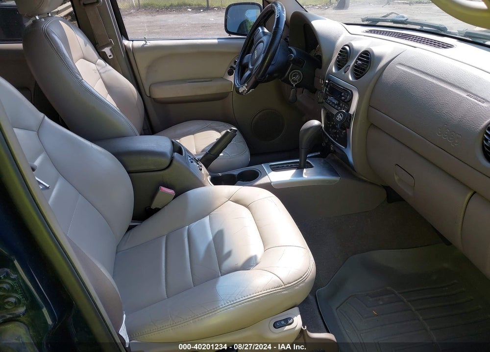 2002 JEEP LIBERTY LIMITED EDITION VIN: 1J8GL58K32W184285