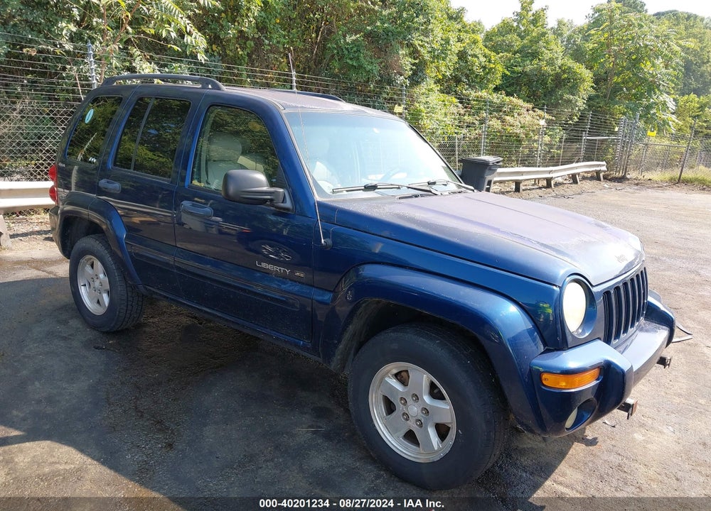 2002 JEEP LIBERTY LIMITED EDITION VIN: 1J8GL58K32W184285