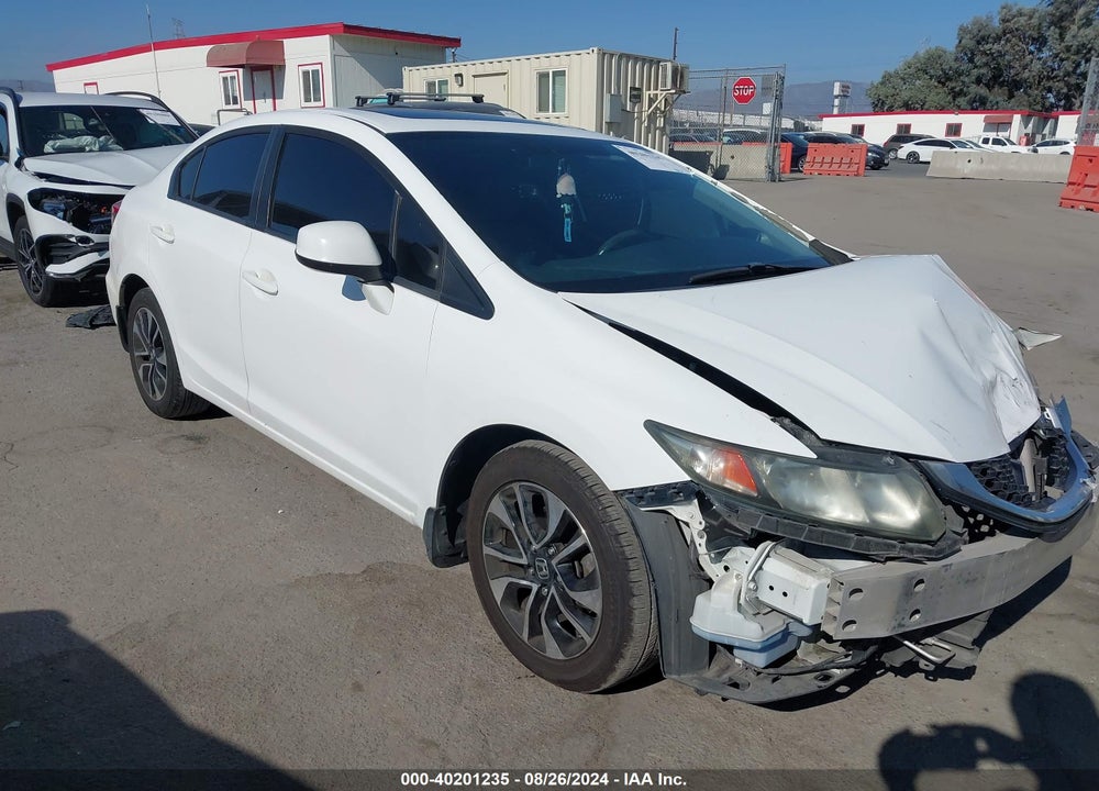 2013 HONDA CIVIC VIN: 19XFB2F85DE250716