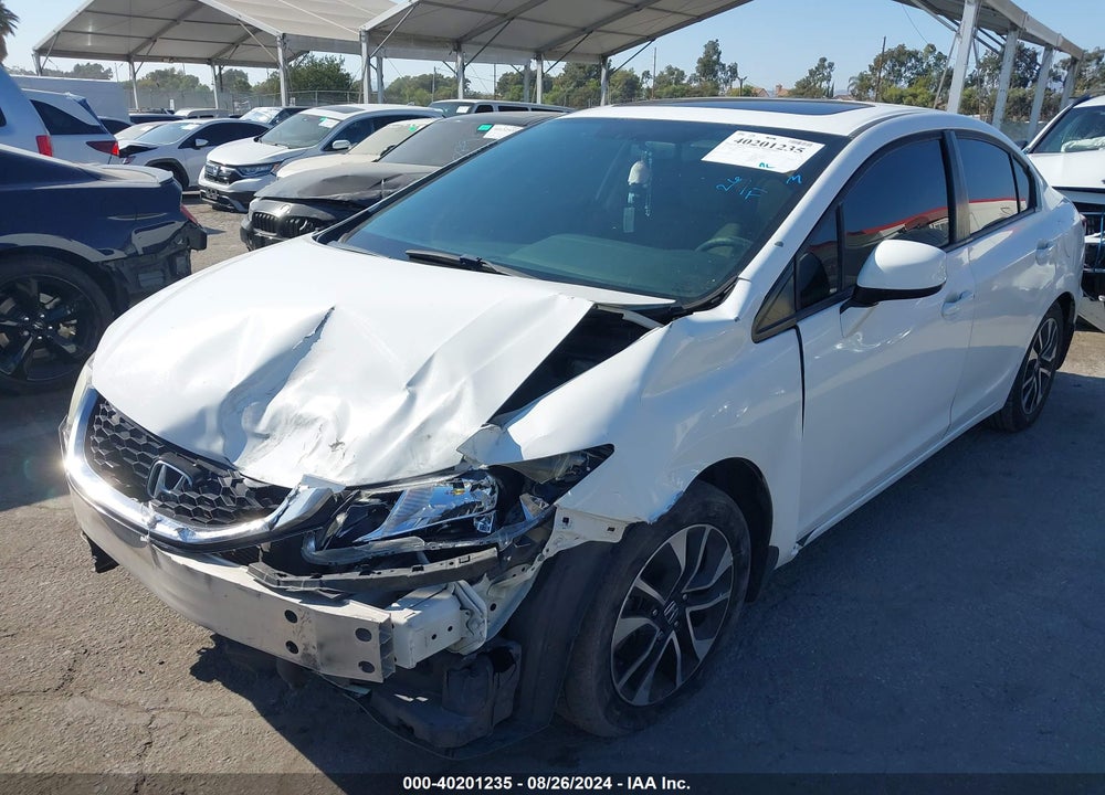 2013 HONDA CIVIC VIN: 19XFB2F85DE250716