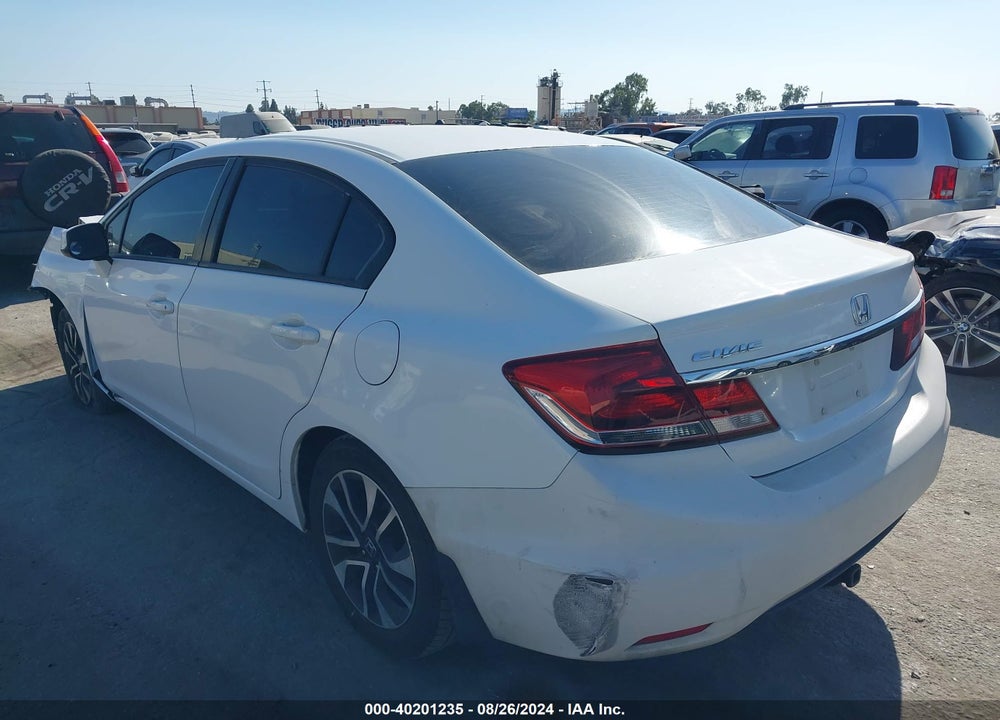 2013 HONDA CIVIC VIN: 19XFB2F85DE250716