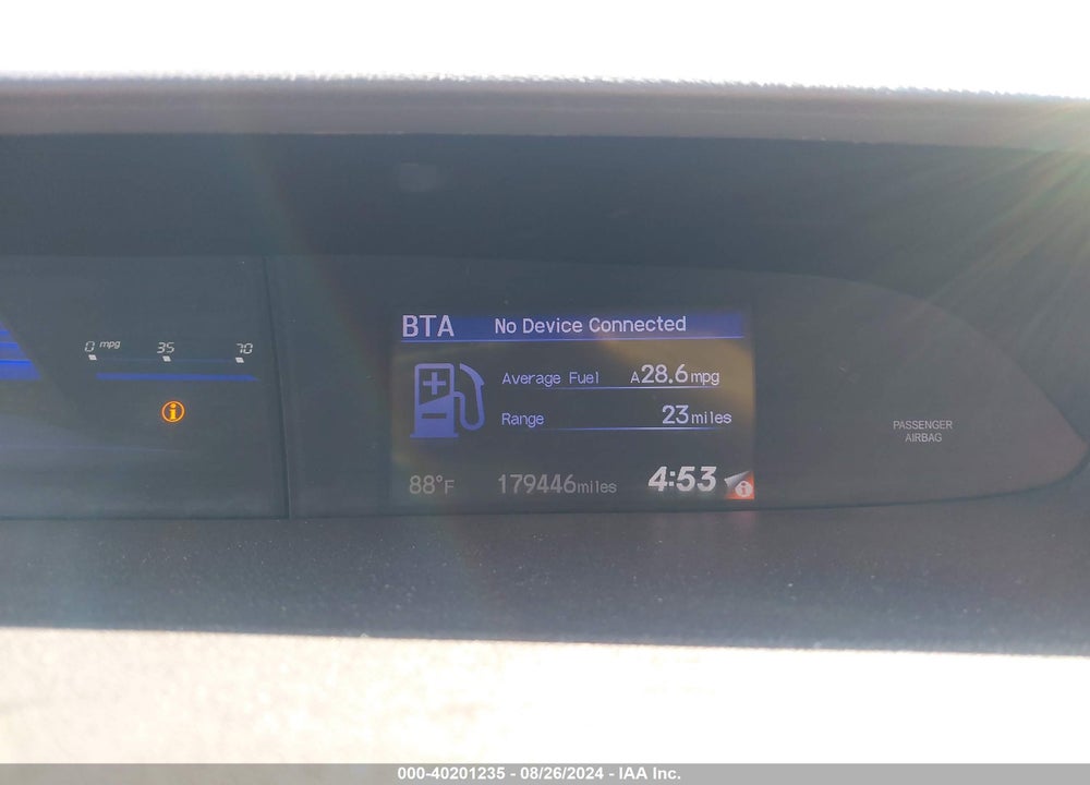 2013 HONDA CIVIC VIN: 19XFB2F85DE250716
