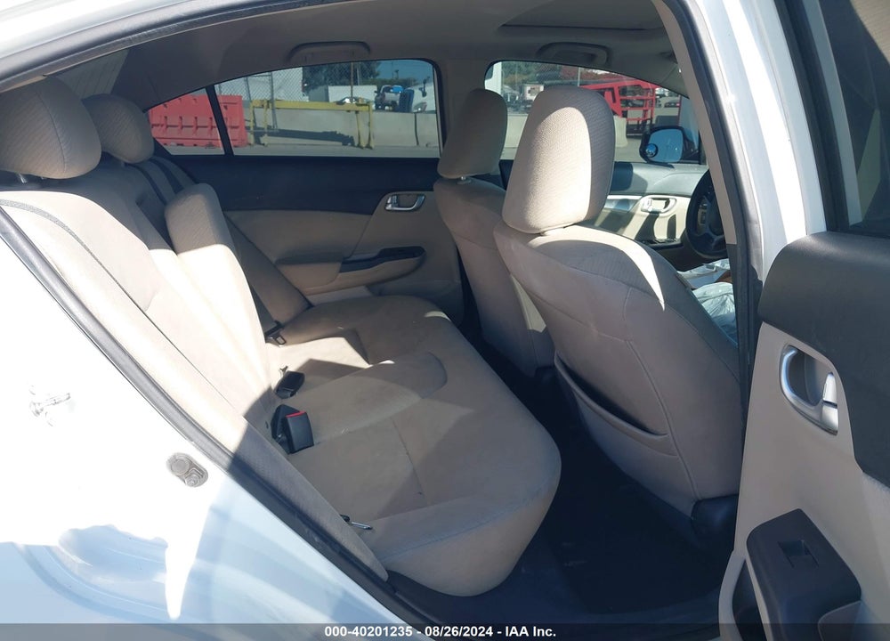 2013 HONDA CIVIC VIN: 19XFB2F85DE250716