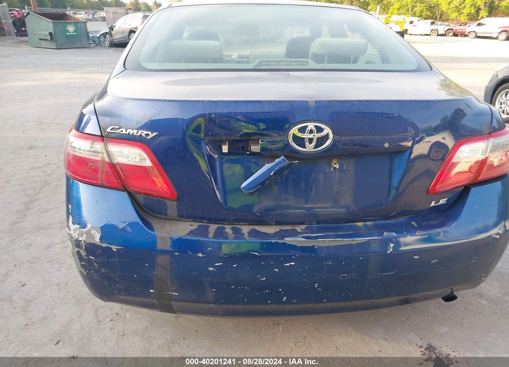 2009 TOYOTA CAMRY LE VIN: 4T1BE46KX9U318235