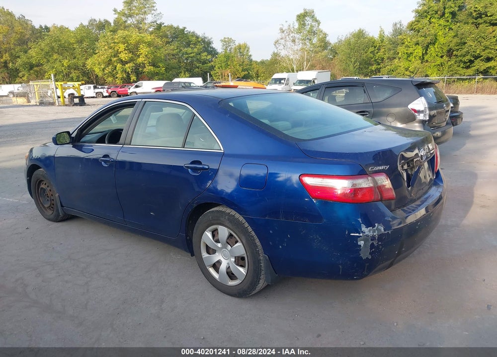 2009 TOYOTA CAMRY LE VIN: 4T1BE46KX9U318235