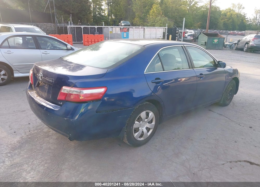 2009 TOYOTA CAMRY LE VIN: 4T1BE46KX9U318235