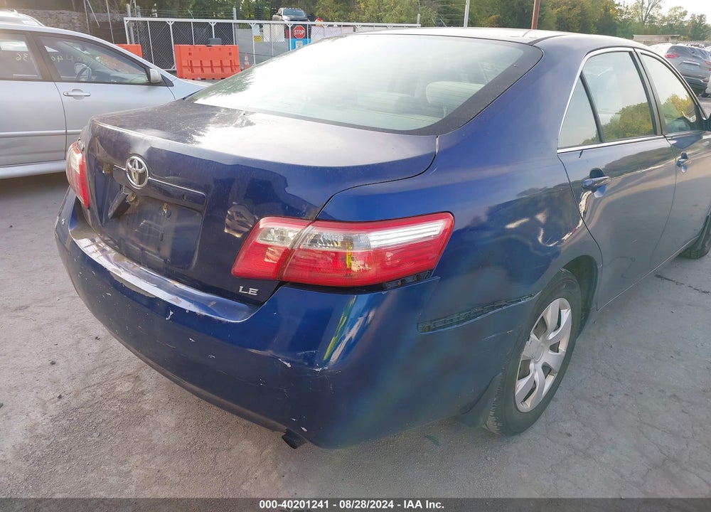 2009 TOYOTA CAMRY LE VIN: 4T1BE46KX9U318235