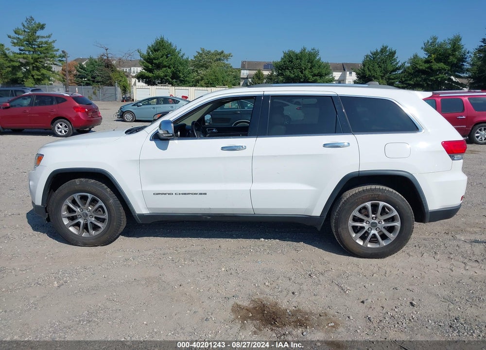 2014 JEEP GRAND CHEROKEE LIMITED VIN: 1C4RJFBG1EC163649