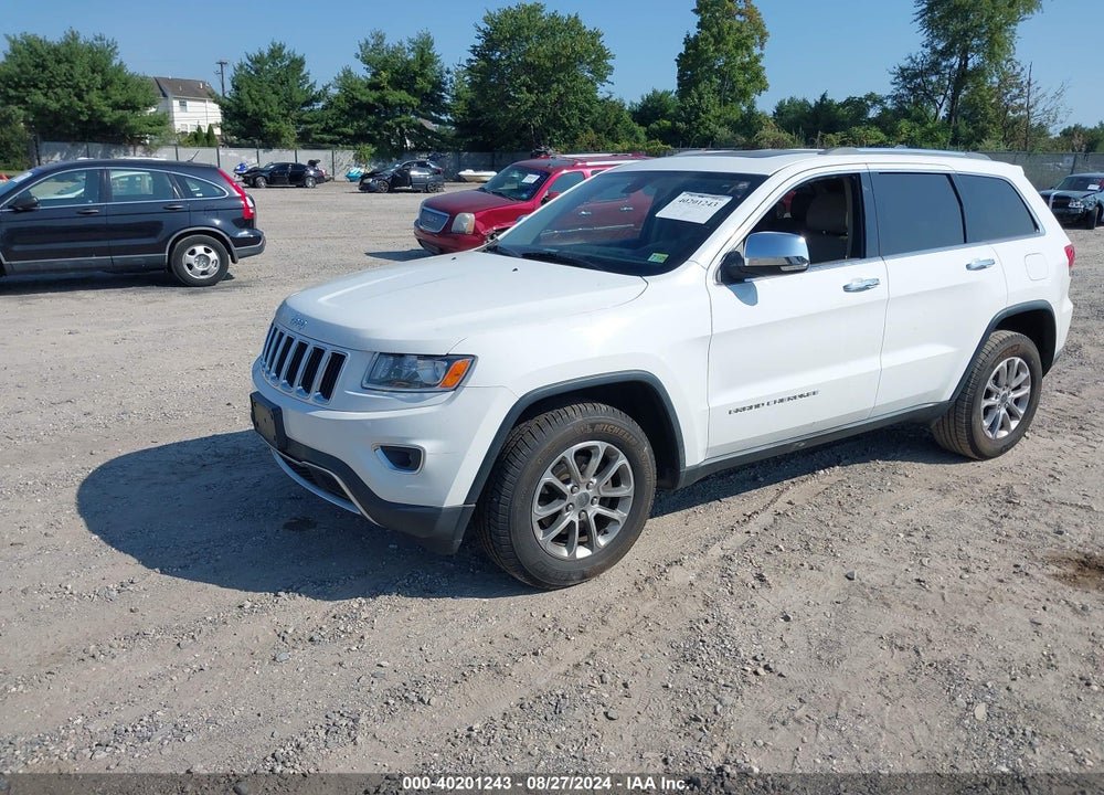 2014 JEEP GRAND CHEROKEE LIMITED VIN: 1C4RJFBG1EC163649