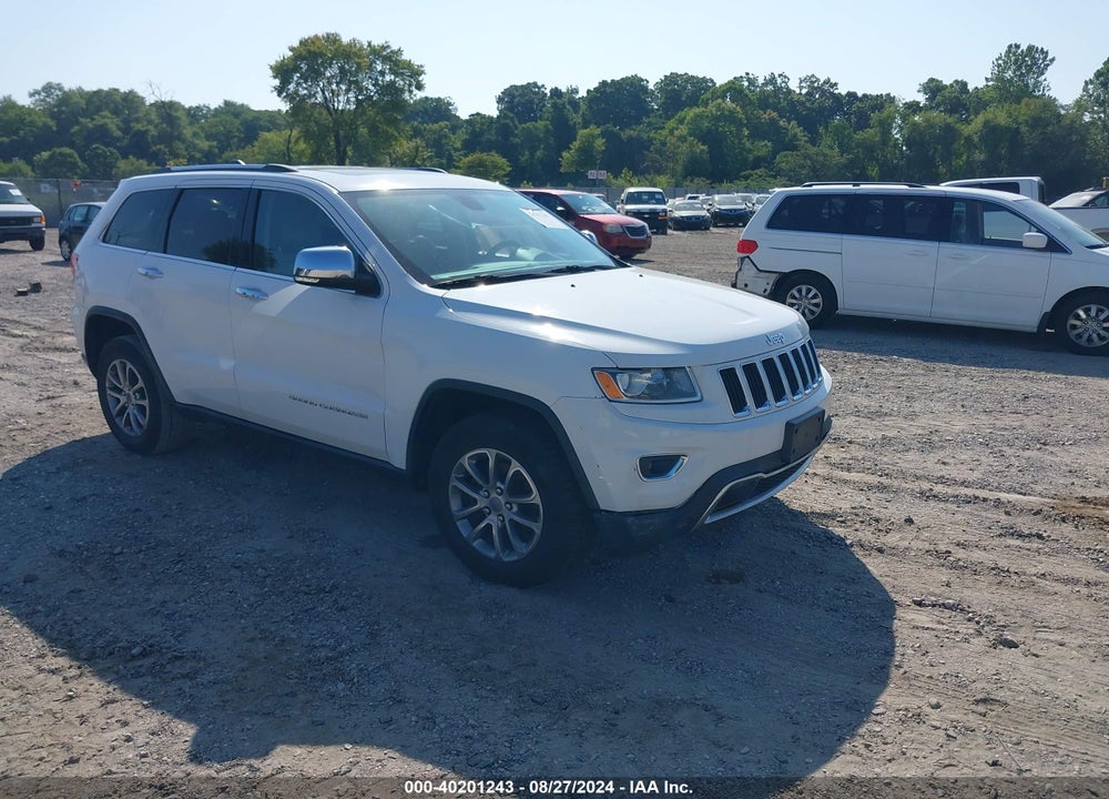 2014 JEEP GRAND CHEROKEE LIMITED VIN: 1C4RJFBG1EC163649