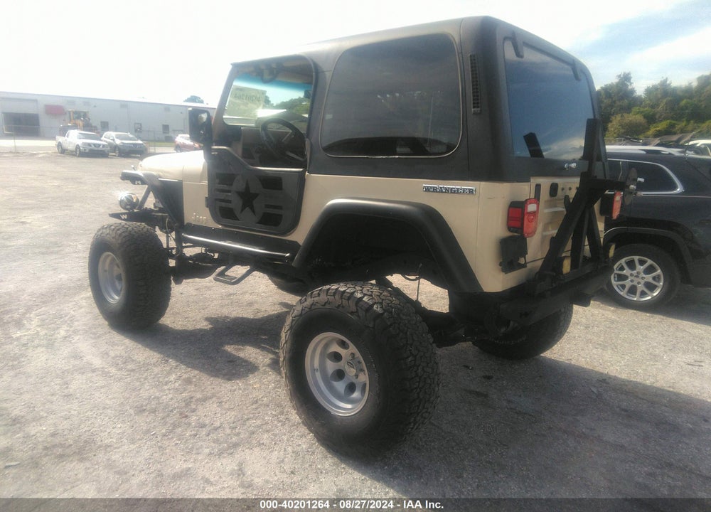 1989 JEEP WRANGLER / YJ VIN: 2J4FY29T1KJ134755