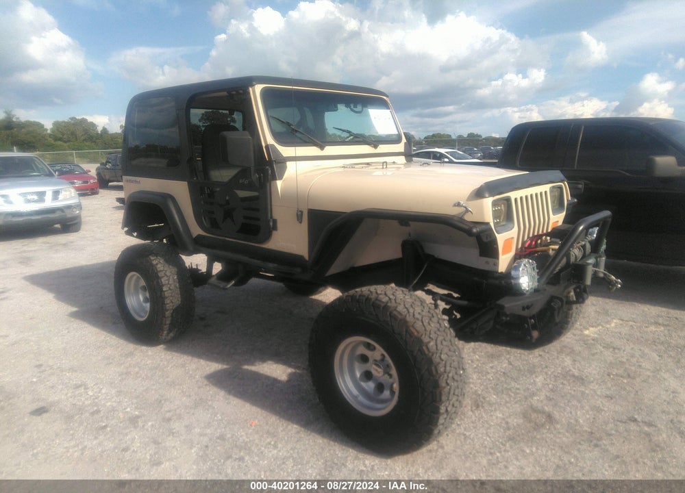 1989 JEEP WRANGLER / YJ VIN: 2J4FY29T1KJ134755