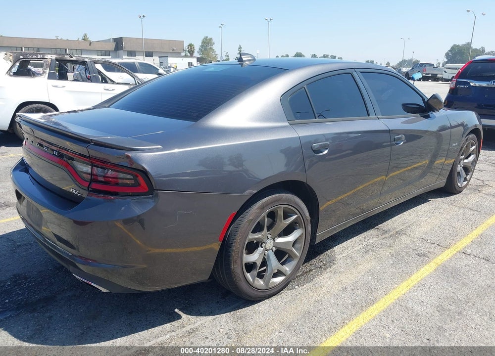 2016 DODGE CHARGER R/T VIN: 2C3CDXCT5GH281299