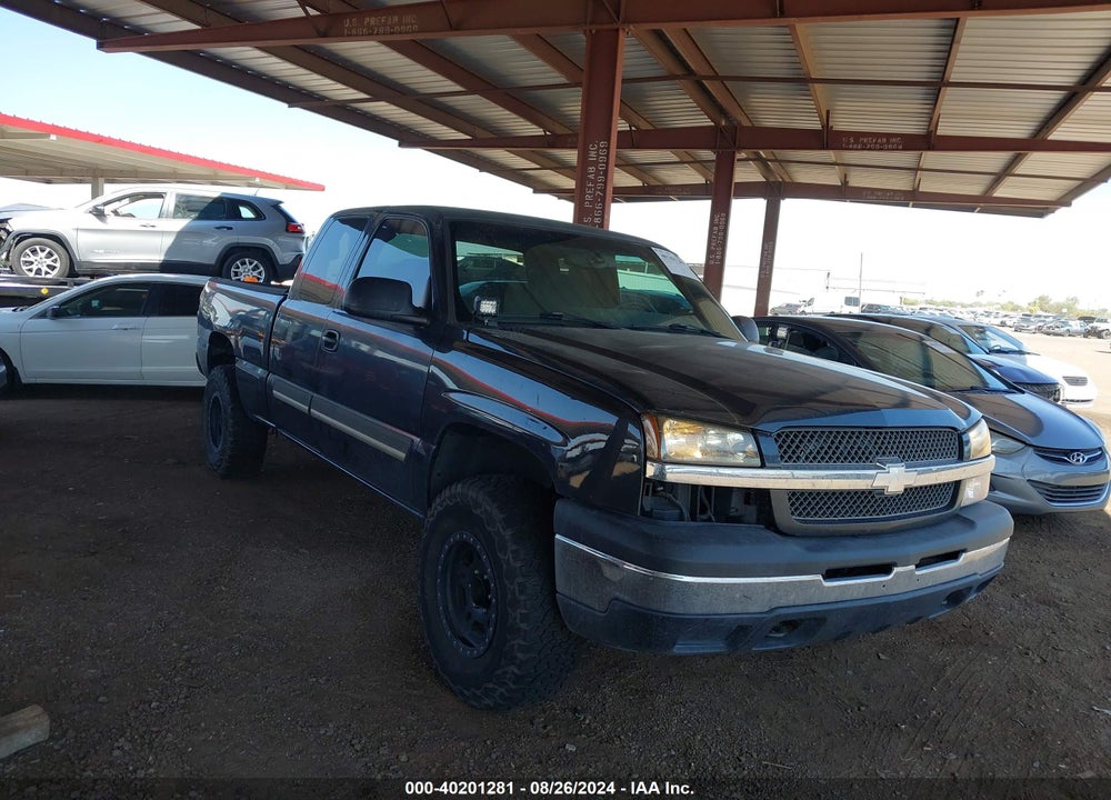 2003 CHEVROLET SILVERADO 1500 LS VIN: 2GCEC19VX31390146