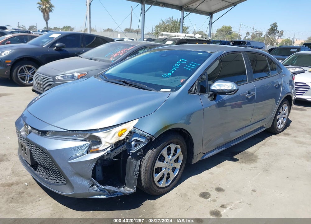 2021 TOYOTA COROLLA LE VIN: 5YFEPMAE5MP265432