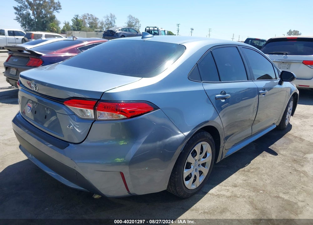 2021 TOYOTA COROLLA LE VIN: 5YFEPMAE5MP265432