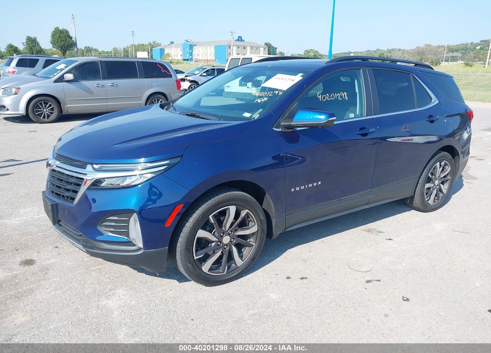 2022 CHEVROLET EQUINOX AWD LT VIN: 3GNAXUEV7NL221947