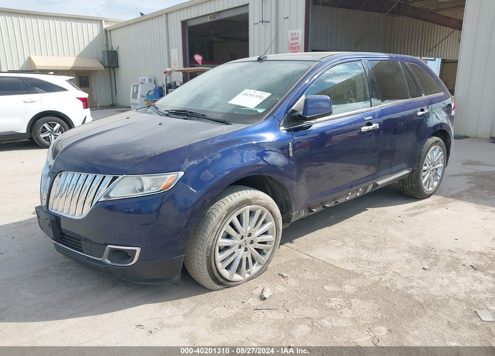 2011 LINCOLN MKX VIN: 2LMDJ6JK6BBJ09016