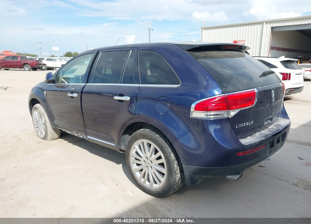 2011 LINCOLN MKX VIN: 2LMDJ6JK6BBJ09016