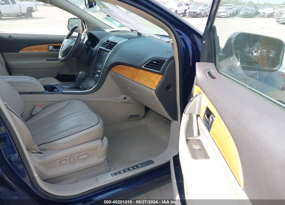 2011 LINCOLN MKX VIN: 2LMDJ6JK6BBJ09016