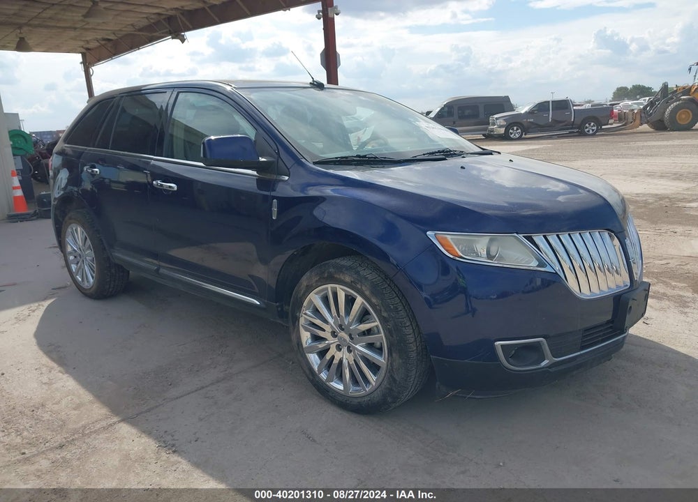 2011 LINCOLN MKX VIN: 2LMDJ6JK6BBJ09016