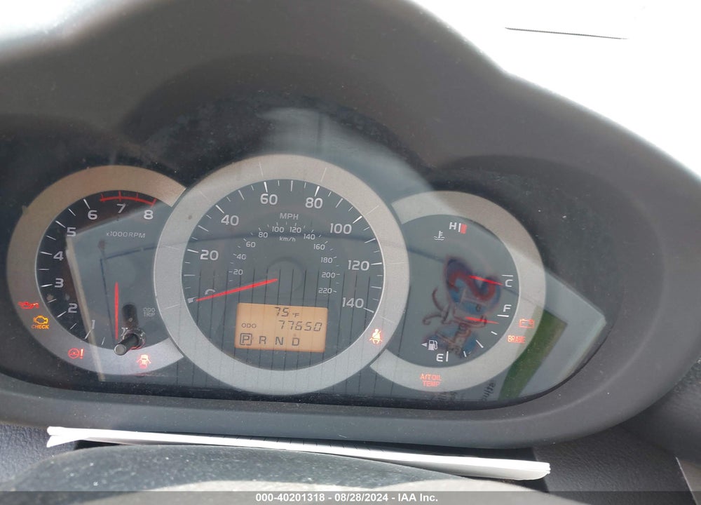 2009 TOYOTA RAV4 SPORT VIN: 2T3BF32V29W021359