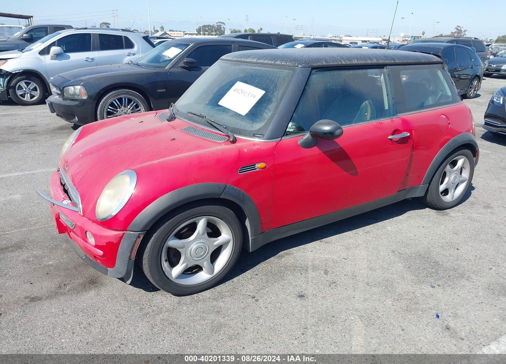 2003 MINI COOPER VIN: WMWRC33403TJ50141