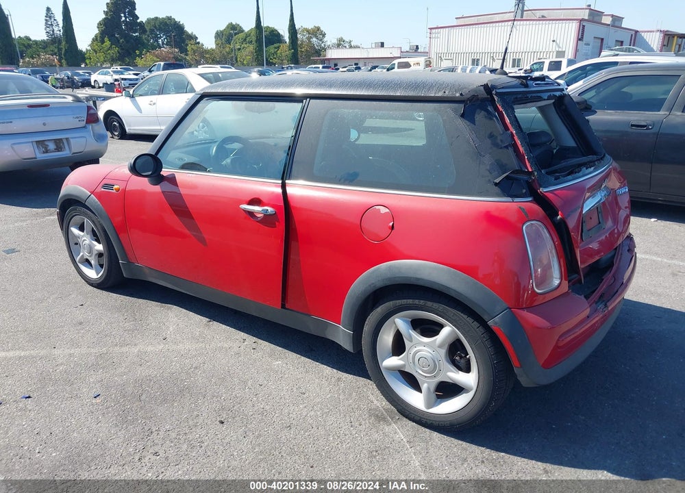 2003 MINI COOPER VIN: WMWRC33403TJ50141