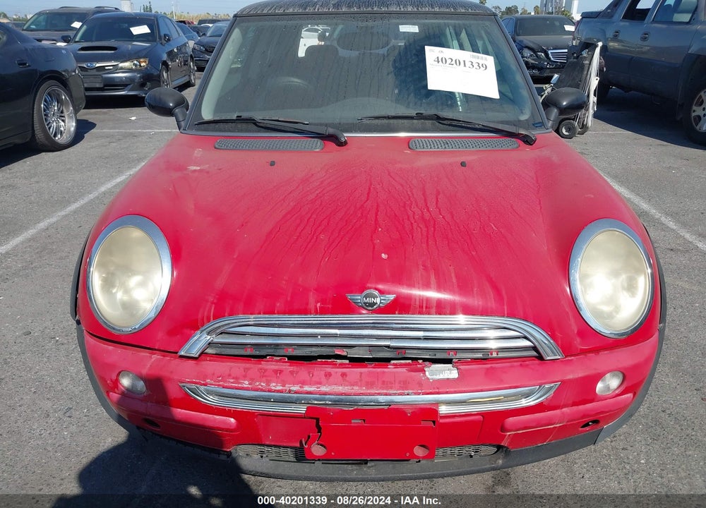 2003 MINI COOPER VIN: WMWRC33403TJ50141