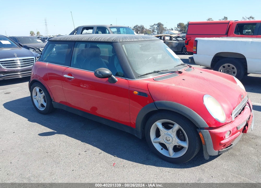 2003 MINI COOPER VIN: WMWRC33403TJ50141