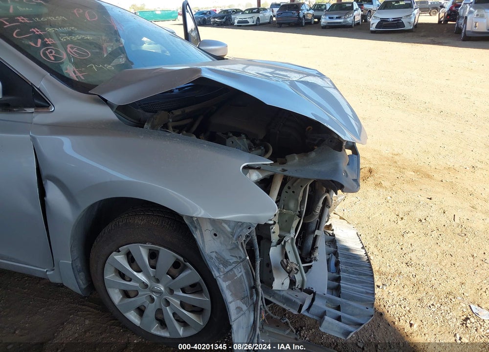 2015 NISSAN SENTRA SV VIN: 3N1AB7AP4FL673536