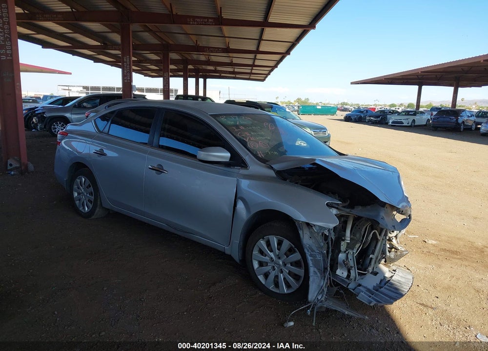 2015 NISSAN SENTRA SV VIN: 3N1AB7AP4FL673536