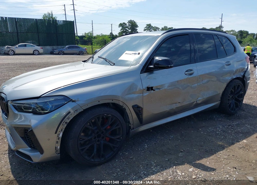 2022 BMW X5 M VIN: 5YMJU0C03N9K81385