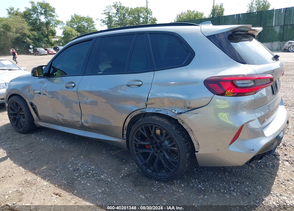 2022 BMW X5 M VIN: 5YMJU0C03N9K81385
