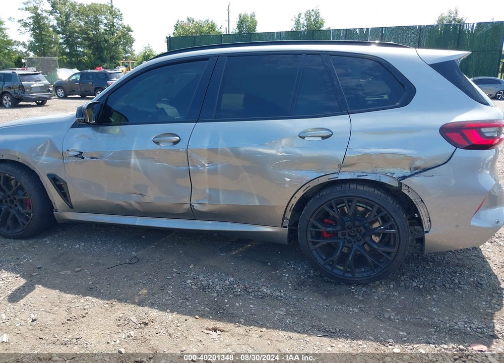 2022 BMW X5 M VIN: 5YMJU0C03N9K81385