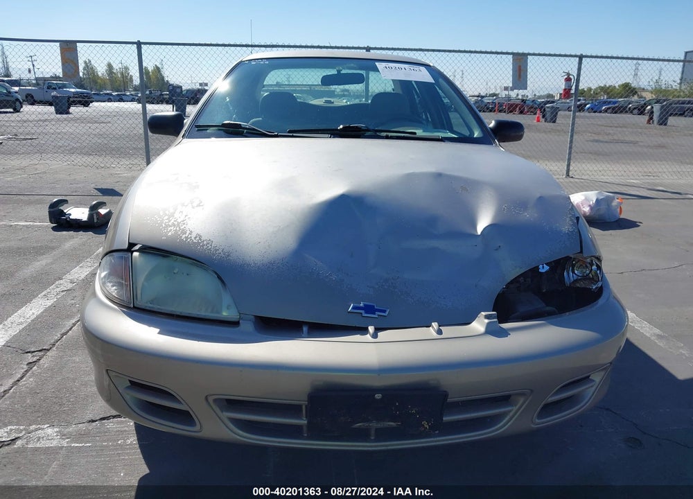 2002 CHEVROLET CAVALIER VIN: 1G1JC524027161363