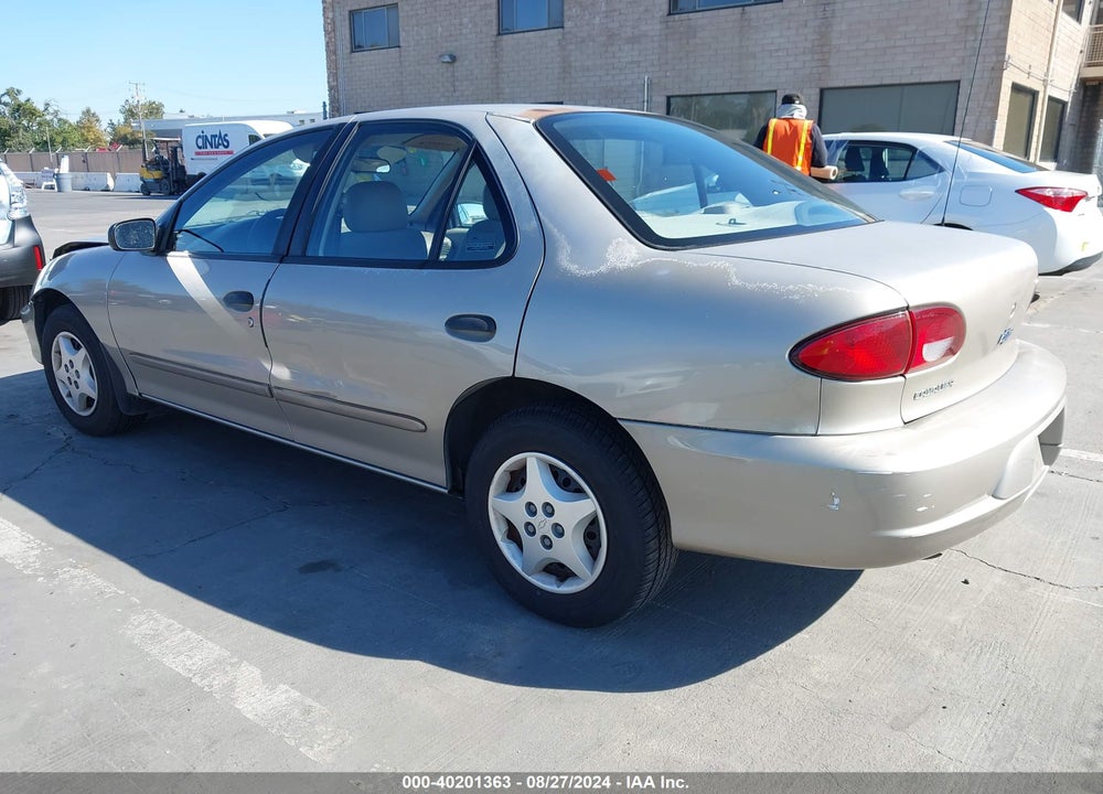 2002 CHEVROLET CAVALIER VIN: 1G1JC524027161363