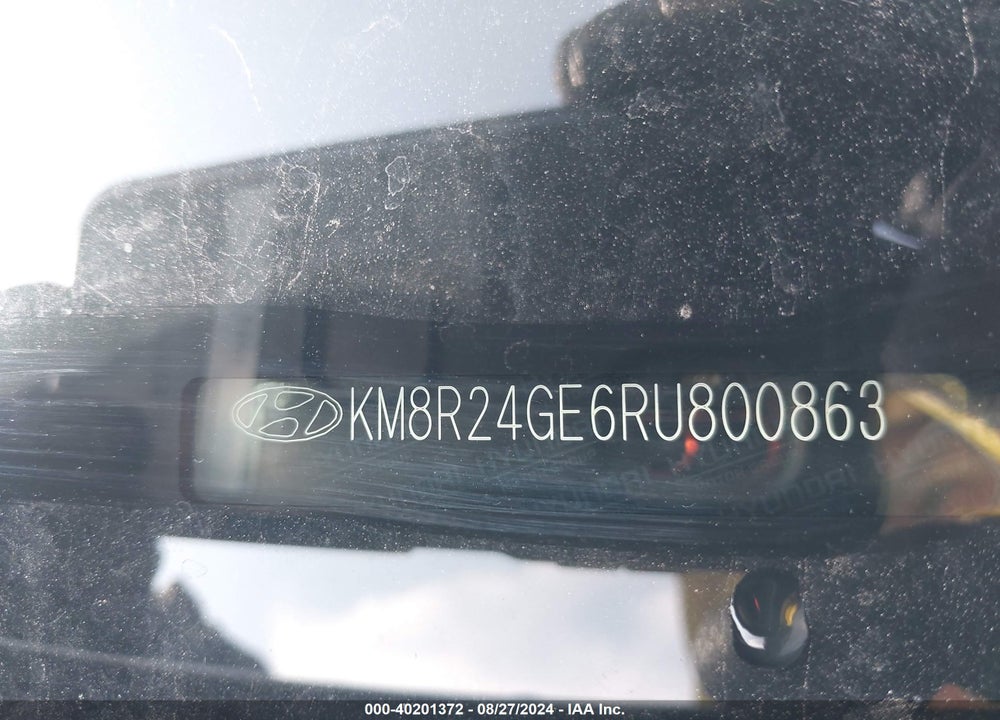 2024 HYUNDAI PALISADE SEL VIN: KM8R24GE6RU800863