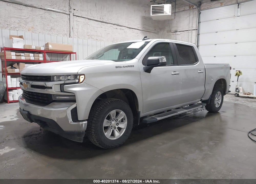 2021 CHEVROLET SILVERADO 1500 4WD SHORT BED LT VIN: 3GCUYDEDXMG207462