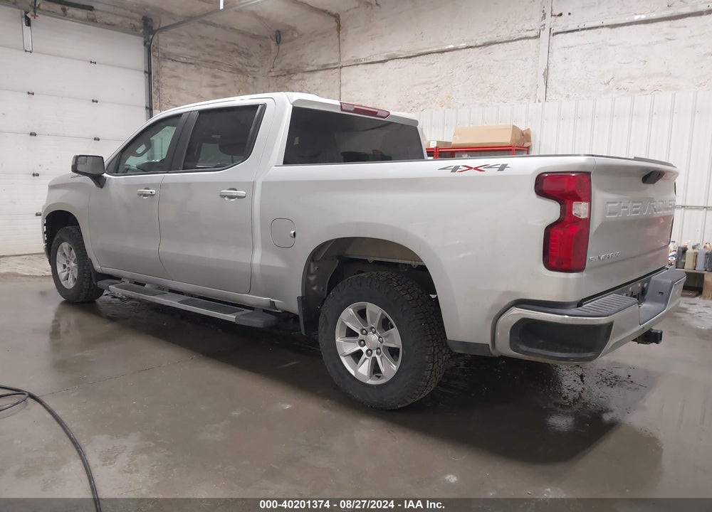 2021 CHEVROLET SILVERADO 1500 4WD SHORT BED LT VIN: 3GCUYDEDXMG207462