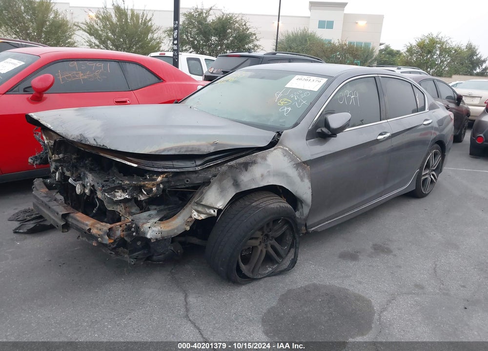 2017 HONDA ACCORD SPORT VIN: 1HGCR2F57HA107765