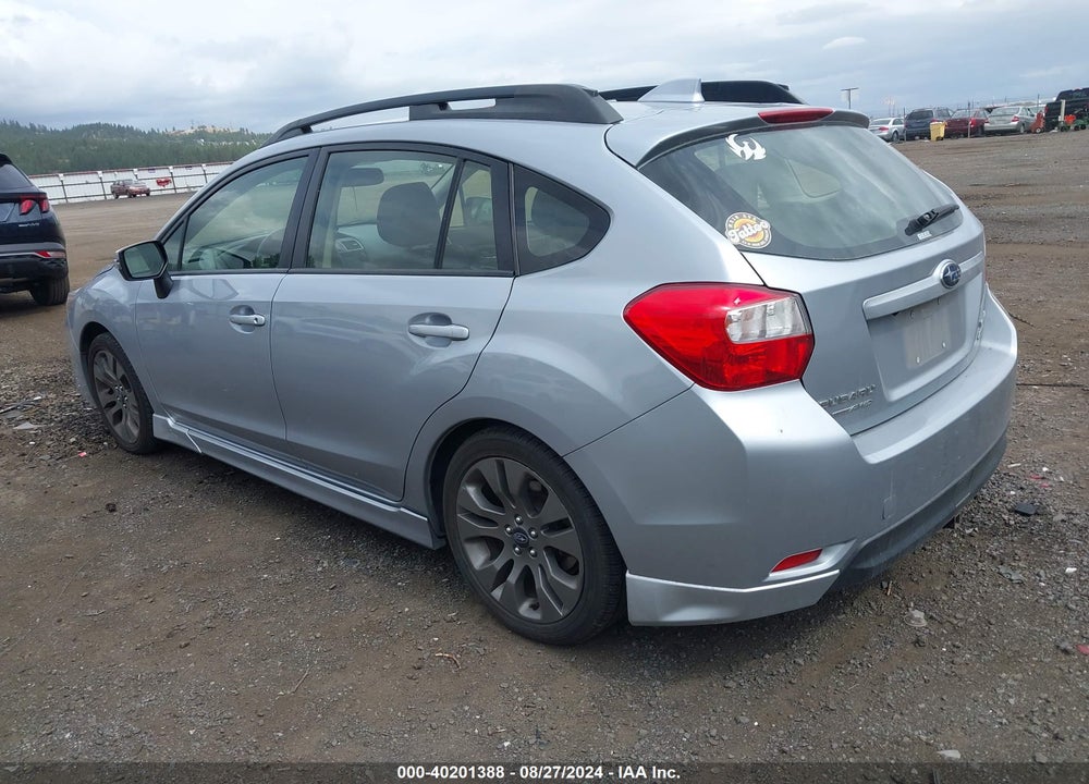 2016 SUBARU IMPREZA 2.0I SPORT LIMITED VIN: JF1GPAU67G8231607