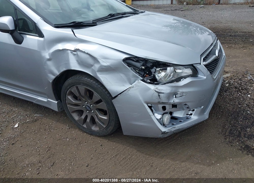 2016 SUBARU IMPREZA 2.0I SPORT LIMITED VIN: JF1GPAU67G8231607