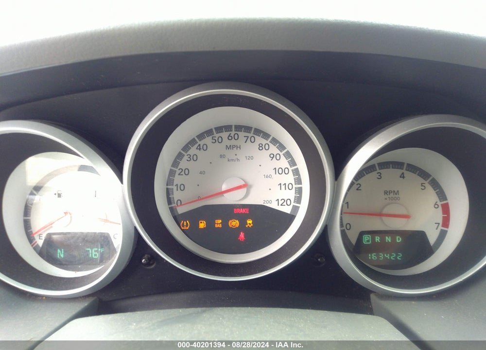2008 DODGE GRAND CARAVAN SXT VIN: 2D8HN54PX8R724712