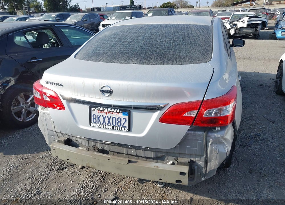 2019 NISSAN SENTRA S VIN: 3N1AB7AP9KY329813