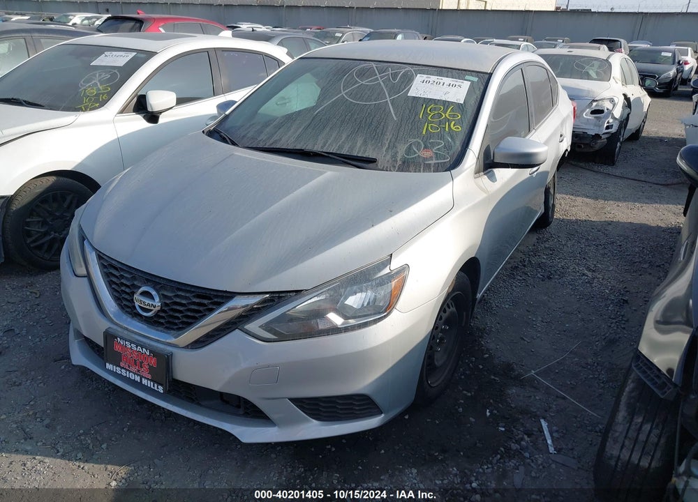 2019 NISSAN SENTRA S VIN: 3N1AB7AP9KY329813