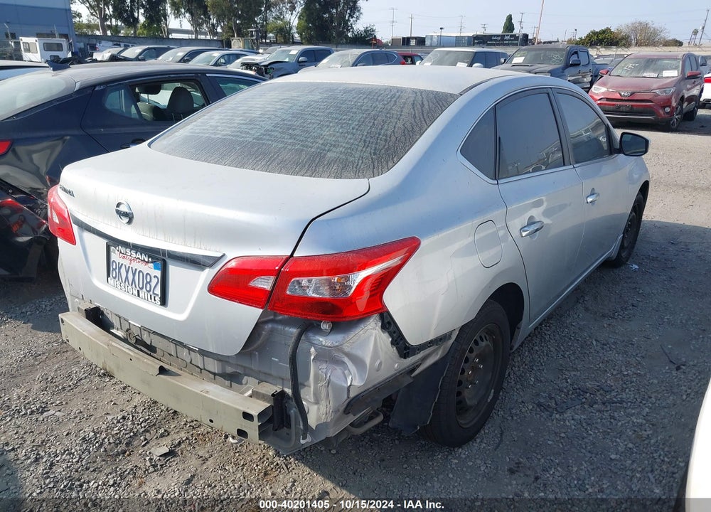 2019 NISSAN SENTRA S VIN: 3N1AB7AP9KY329813