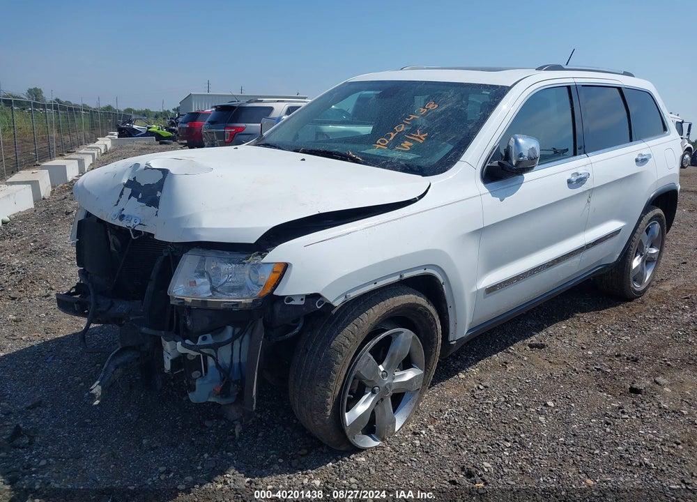 2013 JEEP GRAND CHEROKEE OVERLAND VIN: 1C4RJFCG3DC544853
