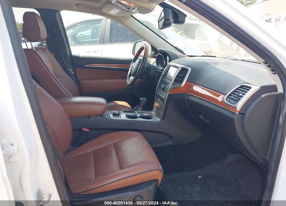 2013 JEEP GRAND CHEROKEE OVERLAND VIN: 1C4RJFCG3DC544853