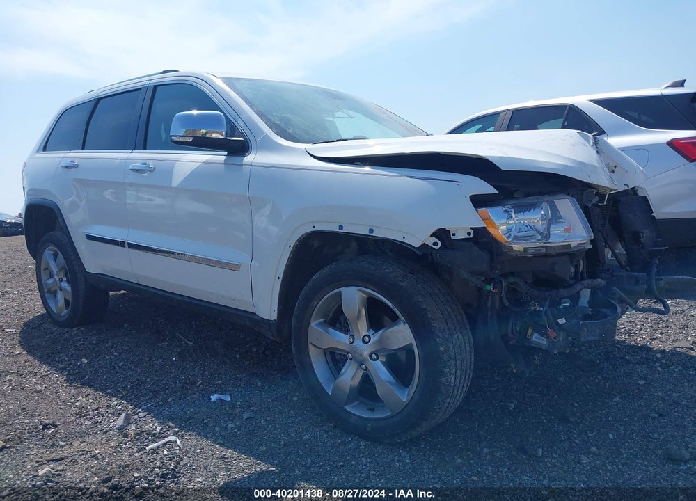 2013 JEEP GRAND CHEROKEE OVERLAND VIN: 1C4RJFCG3DC544853